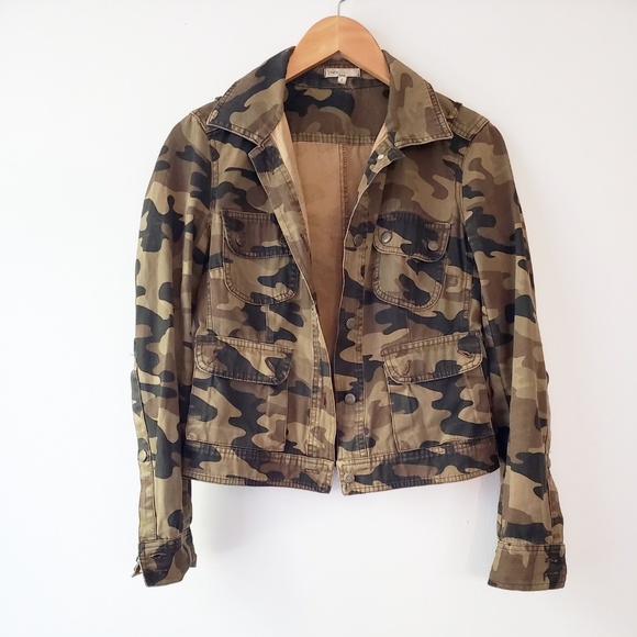 Vince Jackets & Blazers - Vince Cotton Camoflage Jacket
